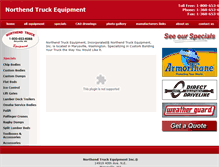 Tablet Screenshot of northendtruck.com